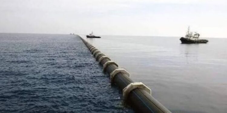 حقيقة صورة “أنبوب مصري” يمد أوروبا بالغاز