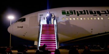 السيد الكاظمي يغادر العاصمة بغداد متوجهاً إلى نيويورك