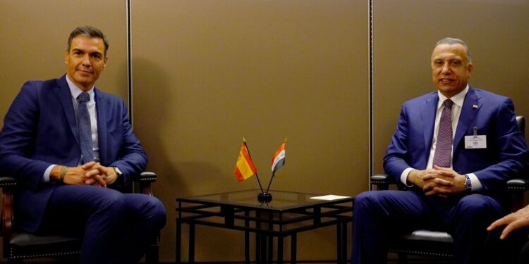 السيد الكاظمي يلتقي رئيس الوزراء الإسباني في نيويورك