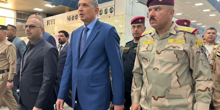 وصول وفد أمني رفيع الى النجف