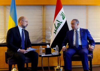 السيد الكاظمي يلتقي رئيس الوزراء الأوكراني في نيويورك