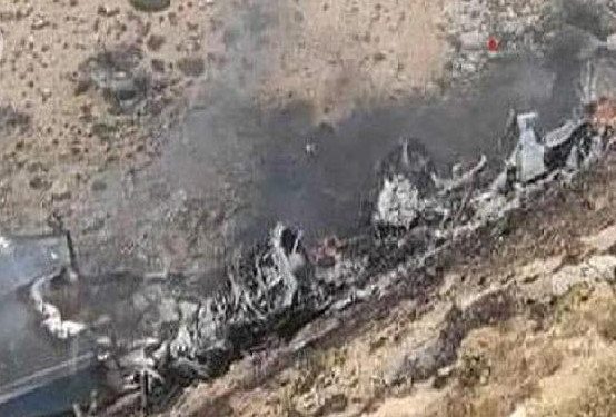 تحطم مروحية عسكرية تركية بعد محاولة هبوط اضطرارية في العراق