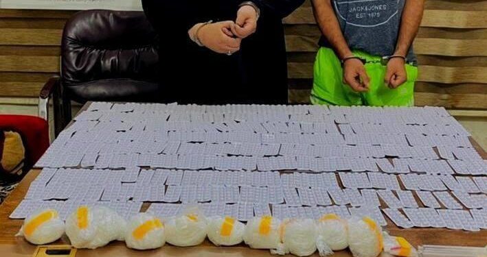 القبض على رجل و إمرأة في  بغداد بحوزتهما مواد مخدرة