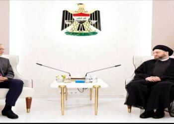 الحكيم يلتقي السفير الالماني