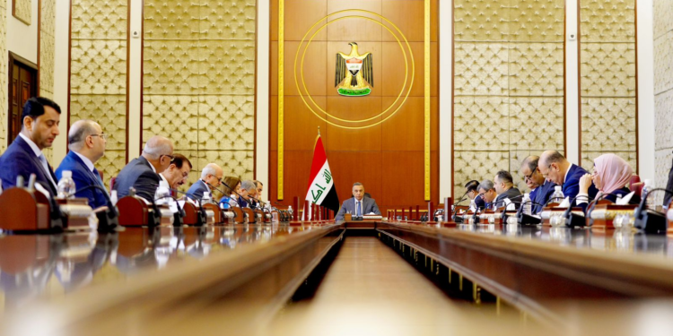 مجلس الوزراء يعقد جلسته الاعتيادية برئاسة السيد الكاظمي