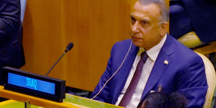 السيد الكاظمي يصل إلى مبنى الأمم المتحدة لحضور افتتاح أعمال الجمعية العمومية للأمم المتحدة في دورتها الـ77