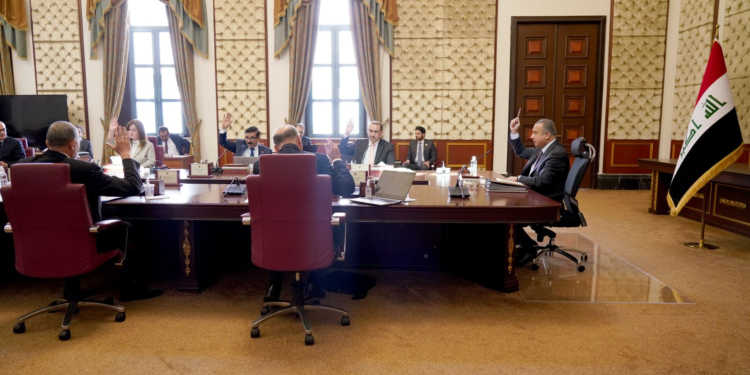 تفاصيل جلسة مجلس الوزراء لهذا اليوم برئاسة السيد الكاظمي