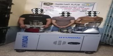 القبض على عصابة تمارس السرقة في النجف