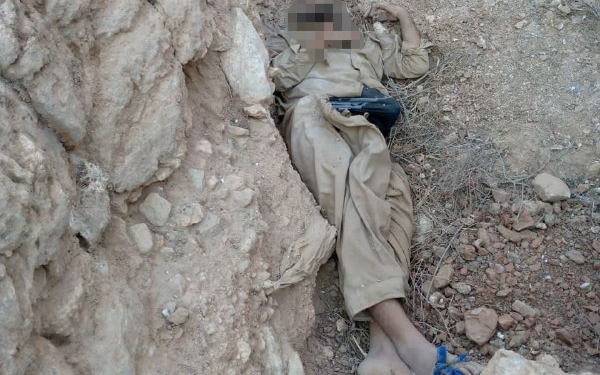 عملية الإرادة الصلبة تتمكن من قتل الإرهابي ما يسمى (عسكري جبال حمرين)+ صور