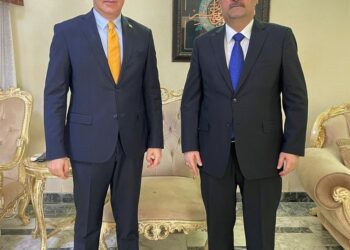 السفير التركي يلتقي محمد السوداني