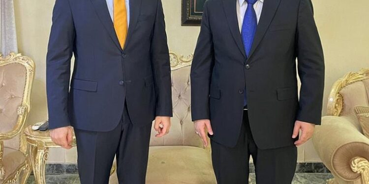 السفير التركي يلتقي محمد السوداني