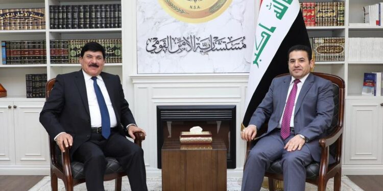 الأعرجي يستقبل السفير السوري