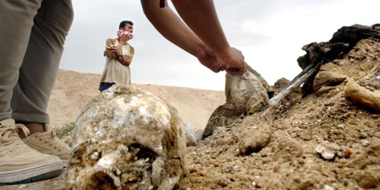 دعوة للتبليــــغ عن مواقع دفن عراقيين وكويتيين قضوا بحرب الخليج الثانية