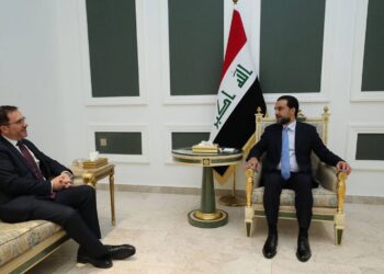 الحلبوسي يستقبل السفيرين البريطاني والإيطالي