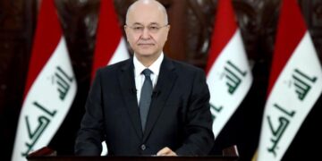 برهم صالح يهنئ الحلبوسي بتجديد الثقة له رئيساً للبرلمان