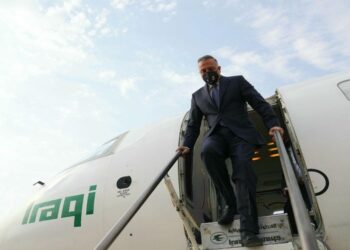 السيد الكاظمي يصل إلى بغداد قادماً من نيويورك