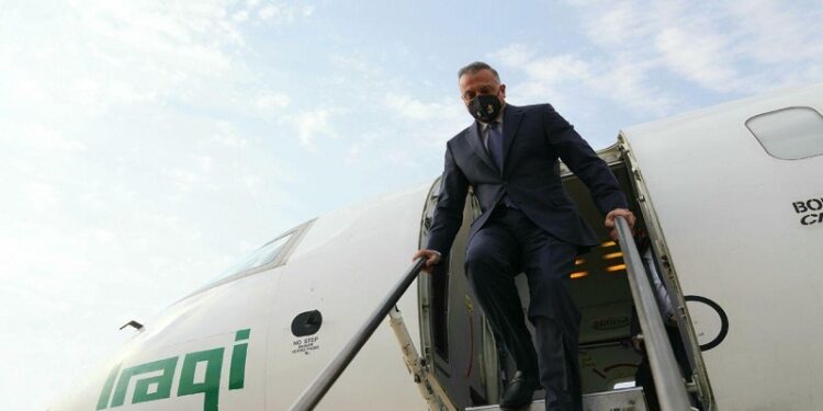 السيد الكاظمي يصل إلى بغداد قادماً من نيويورك