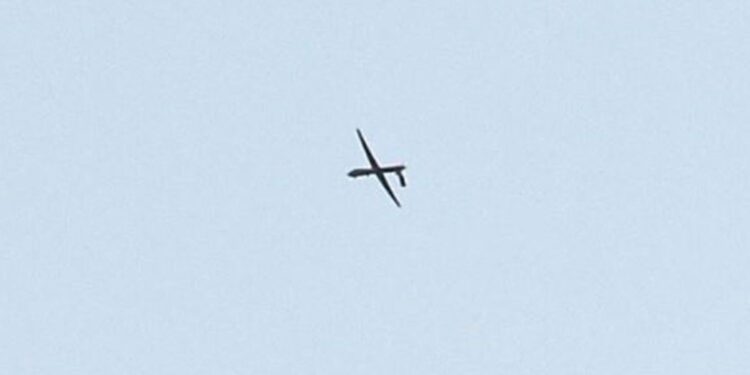 سقوط طائرة مسيرة شمالي بغداد