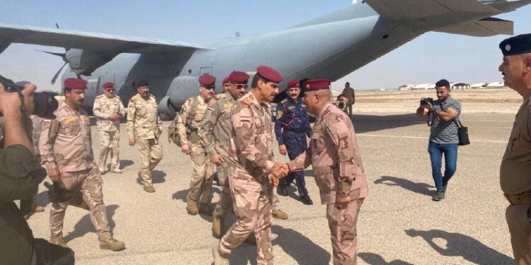 وفد أمنـــي رفيع يصل البصرة