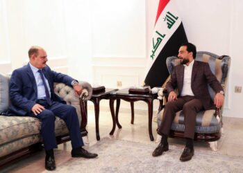 الحلبوسي يهنئ اللامي بمناسبة تجديد فوزه رئيساً لاتحاد الصحفيين العرب