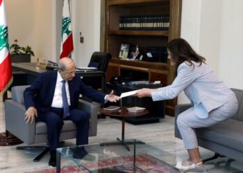 عون يتلقى عرضاً أميركياً بشأن ترسيم الحدود البحرية مع إسرائيل