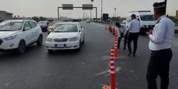 وزير الداخلية يأمر المرور العامة بشطرطريق لغرض تخفيف الكثافة المرورية