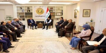 الأعرجي يلتقـــي “الخبراء العاملين في مركز النهرين للدراسات الإستراتيجية”