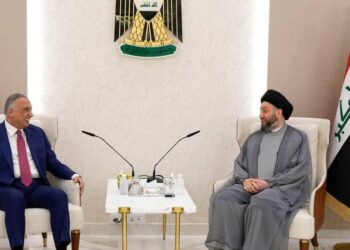 الكاظمي و الحكيم يبحثان تطورات المشهد السياسي و ملف تشكيل الحكومة