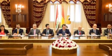اجتماع “مجلس وزراء إقليم كوردستان” برئاسة مسرور بارزاني