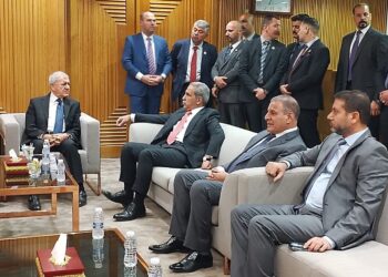 وصول رئيس مجلس القضاء الاعلى فائق زيدان الى مبنى البرلمان