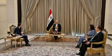 برهم صالح يتسلم أوراق اعتماد 3 سفراء جدد