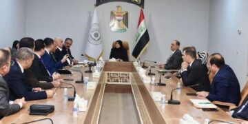 طيف سامي تترأس اجتماعاً موسّعاً مع الكادر المتقدم