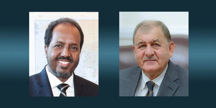 رئيس الجمهورية يتلقّى برقية تهنئة من الرئيس الصومالي