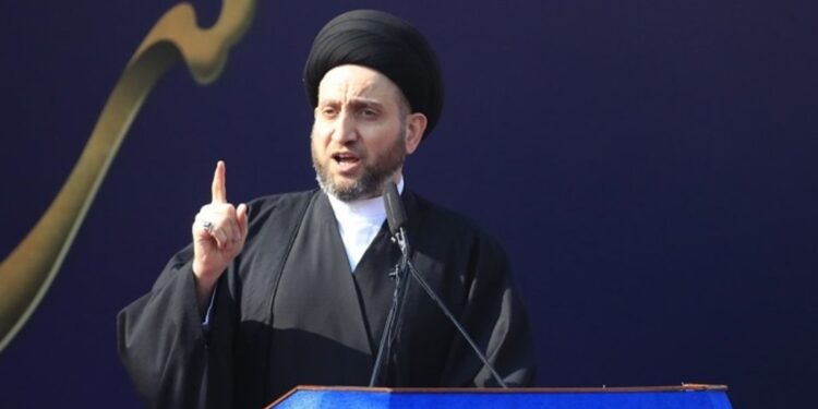 الحكيم يطالب بفتح تحقيق في حادث انهيار مبنى المختبر الوطني بساحة الواثق