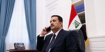 السوداني يتلقى اتصالاً هاتفياً من العاهل الأردني