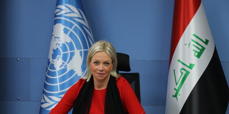 النص الكامل لكلمة جينين بلاسخارت أمام مجلس الأمن الدولي بشأن تطورات الأوضاع في العراق