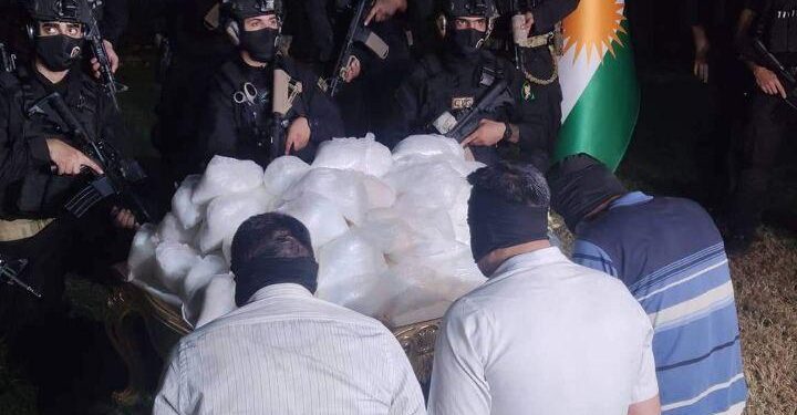 ضبط عشرات الكيلوغرامات من (الكرستال) في السليمانية