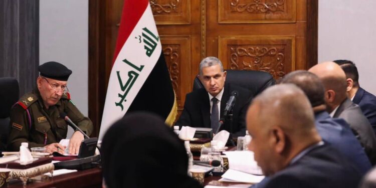 مشاركة دائرة المنظمات في اجتماع اللجنة العليا لإغاثة ودعم النازحين