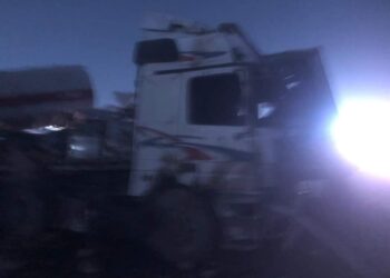 بالصور أثار انفجار الصهريج في بغداد
