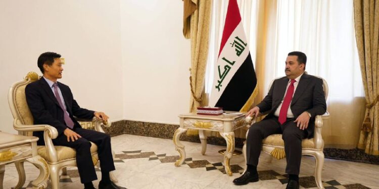 السوداني يستقبل سفير جمهورية كوريا الجنوبية