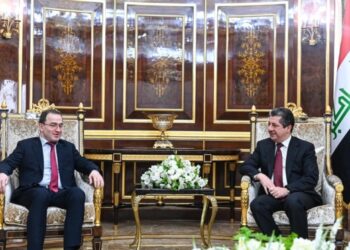 مسرور بارزاني يستقبل السفير الروسي لدى بغداد