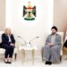 الحكيم يستقبل السفيرة الامريكية