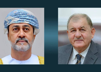 رئيس الجمهورية يتلقّى برقية تهنئة من سلطان عُمان
