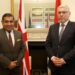 سفير جُمهُوريَّة العراق في القاهرة يلتقي وزير الطيران المدنيّ المصريّ