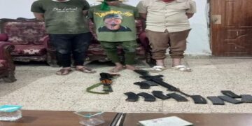 القبض على 4 متهمين بالارهاب وتجارة السلاح في ميسان