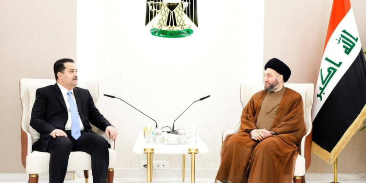 الحكيم يلتقي السوداني لبحث تشكيل الحكومة