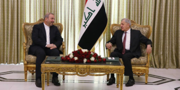 عبد اللطيف رشيد يستقبل السفير الإيراني لدى العراق
