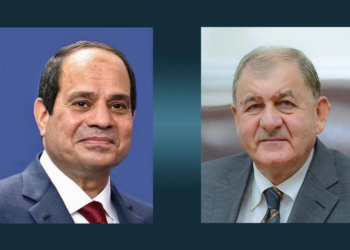 عبد اللطيف رشيد يتلقى اتصالاً هاتفياً من عبد الفتاح السيسي