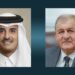 رئيس الجمهورية يتلقى اتصالاً هاتفياً من أمير دولة قطر