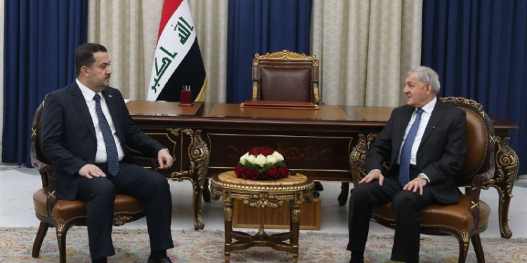 رئيس الجمهورية يستقبل السوداني المُكلف بتشكيل الحكومة